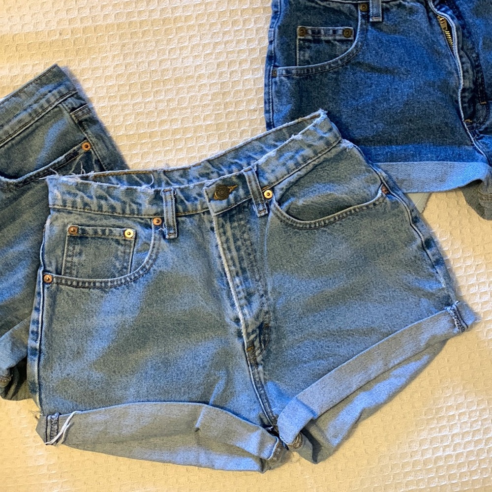 Vintage high waisted cut off shorts
